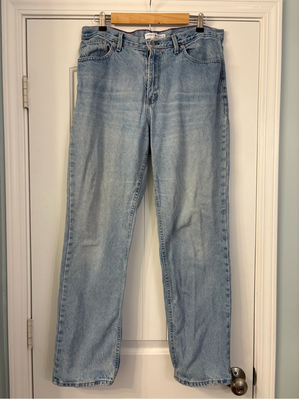 Vintage Tommy Hilfiger Light Wash Straight Leg Jeans